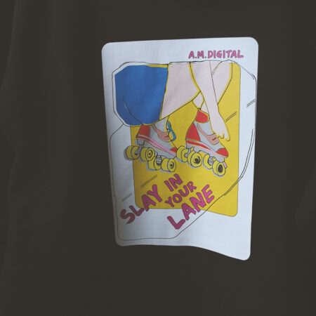 Slay in your Lane - L/S Organic Tee - L