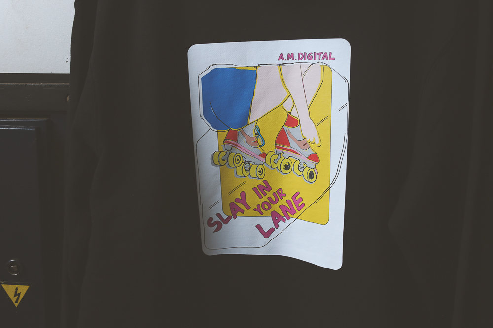 Slay in your Lane - L/S Organic Tee - L